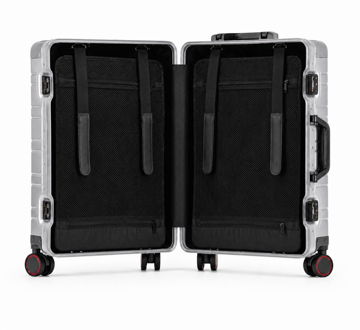 Valise Cabine Argent Aluminium | Cabino