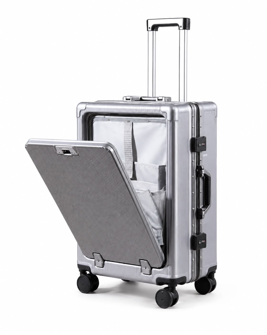 Valise Cabine Gris Polycarboneta| Cabino