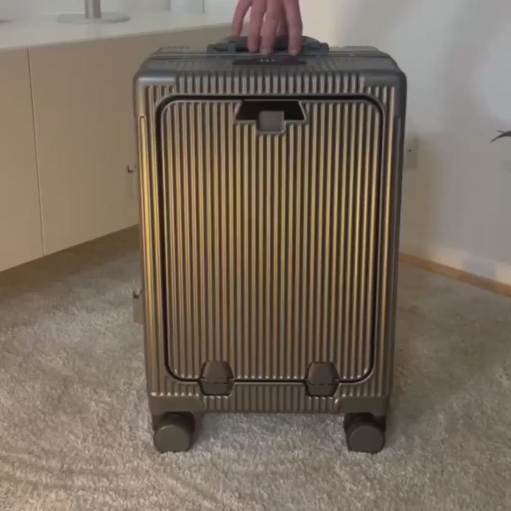 Valise Cabine Gris Polycarboneta| Cabino