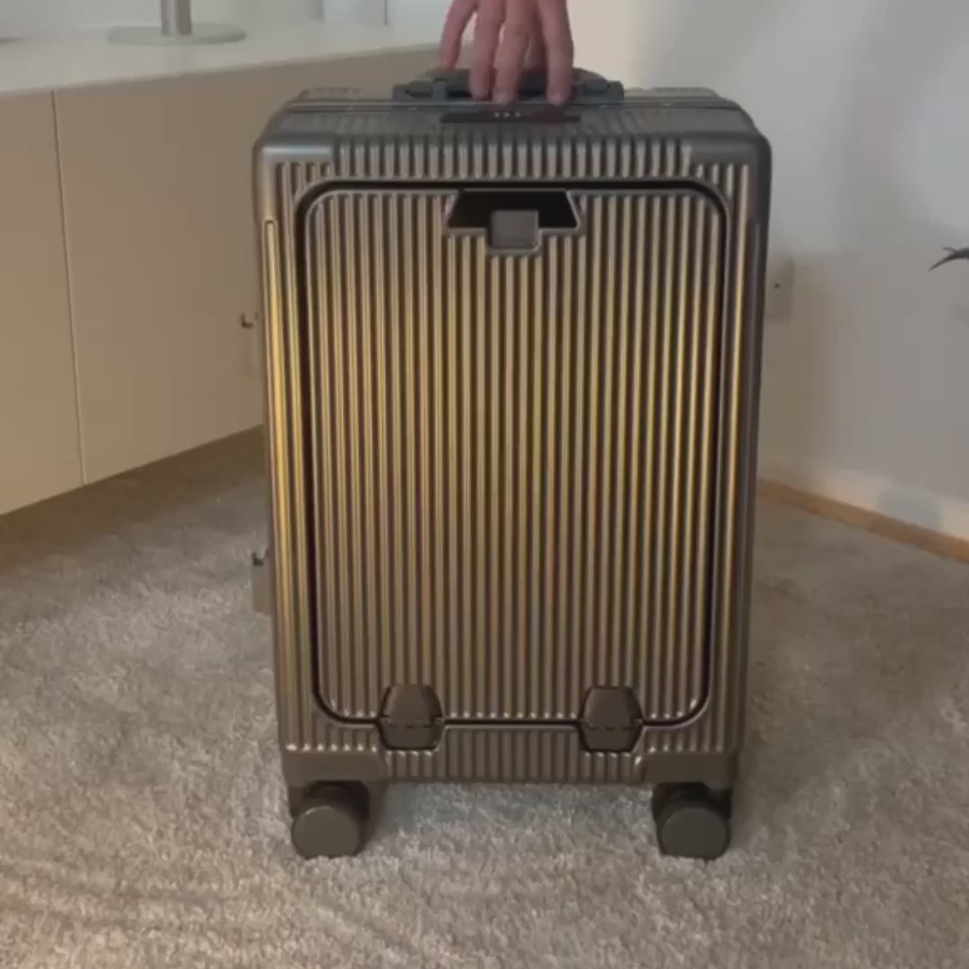 Valise Cabine Gris Polycarboneta| Cabino